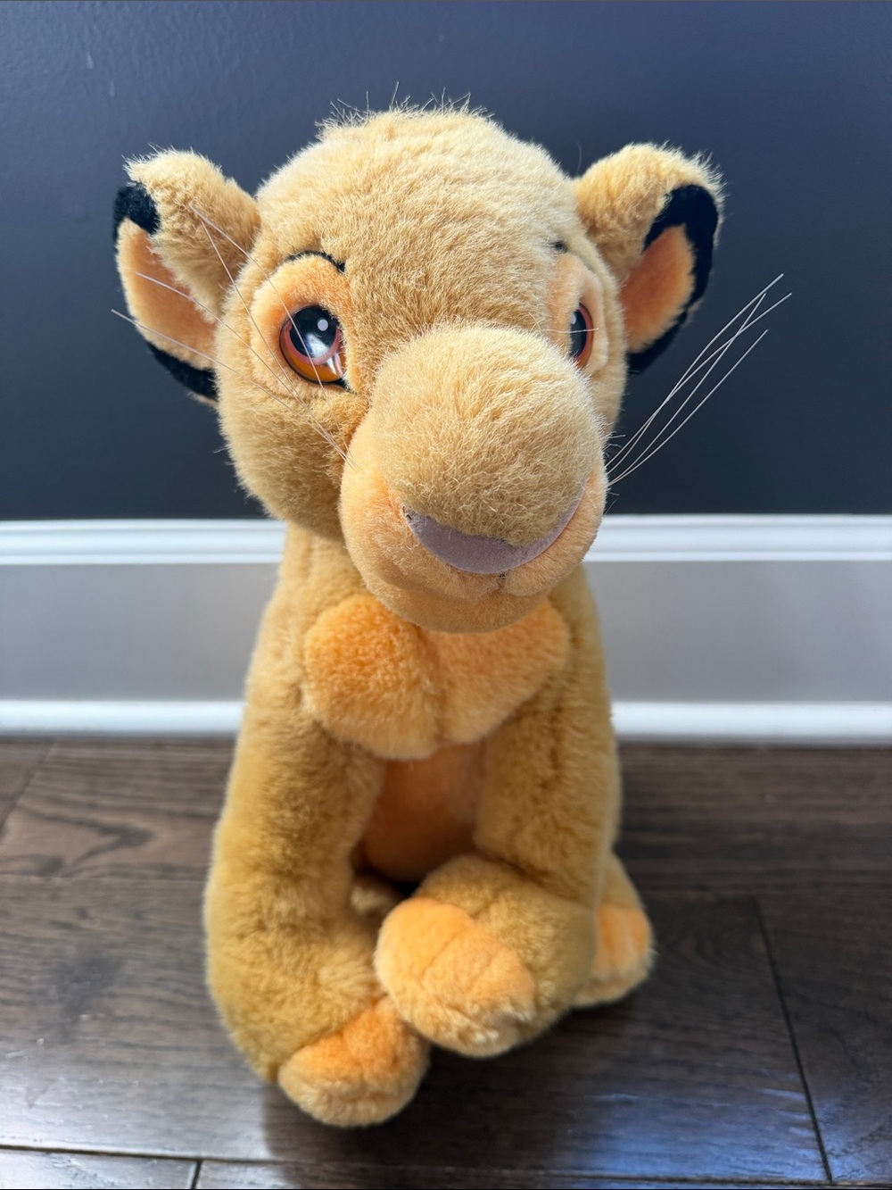 Vintage Disney Lion King Plush Stuffed Animal - Tan